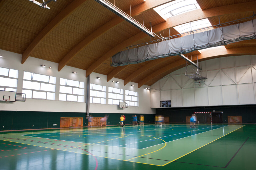 A Good Wide Angle of Your Sports Facility For Sports Photography