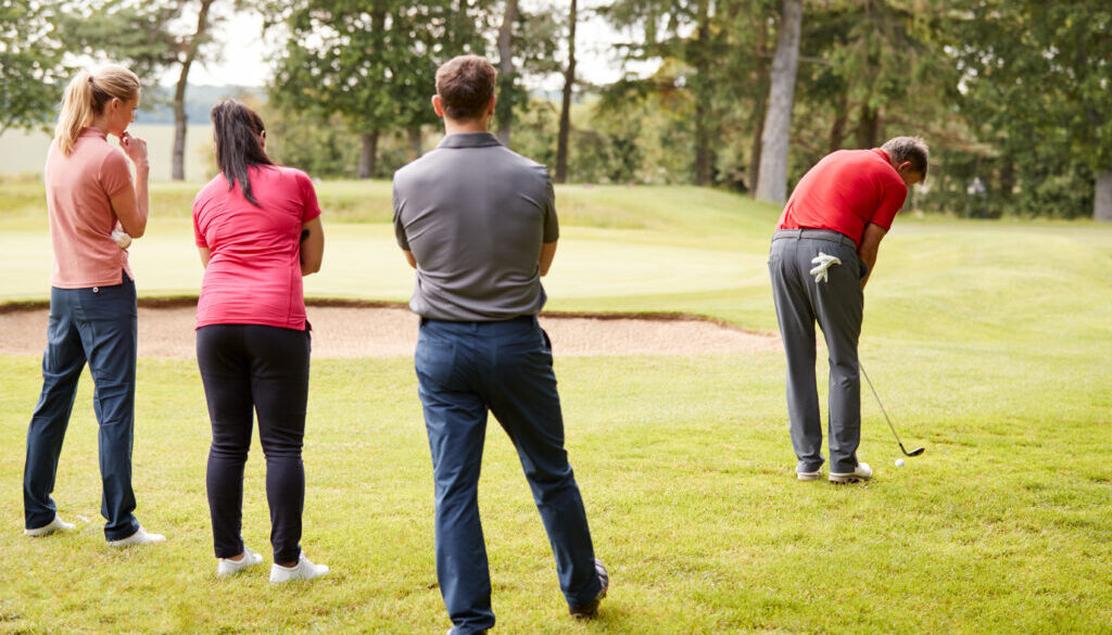 Teaching A Group Golf Lesson