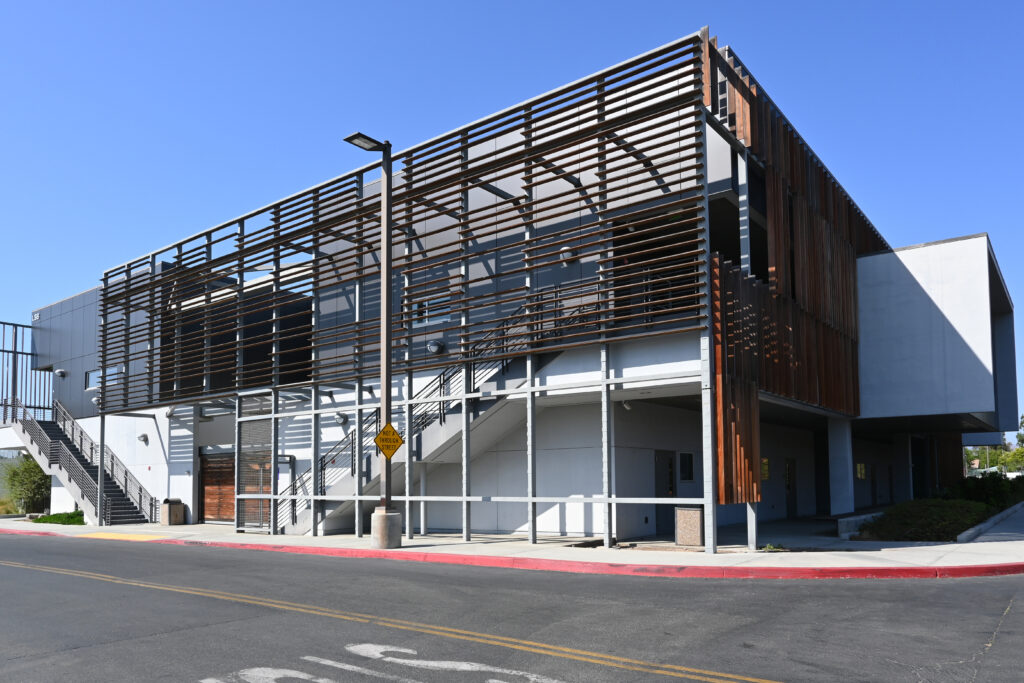 A modern facility, offering inspiration on how to start a rec center with versatile spaces that can accommodate community events and activities.