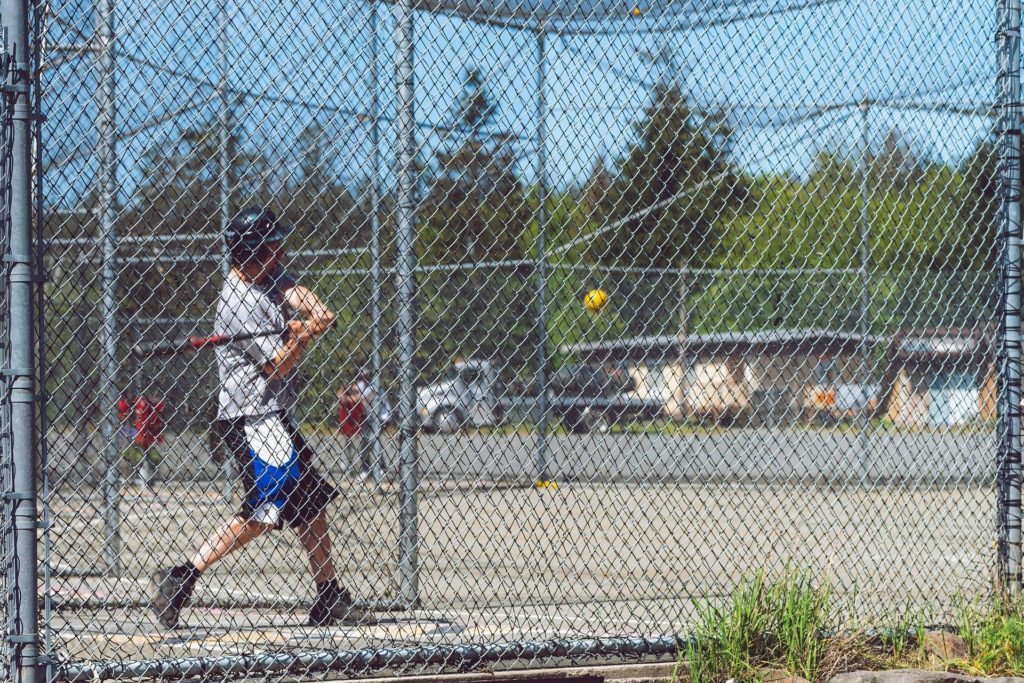 Baseball batting cage